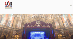 Desktop Screenshot of livethemusicfoundation.org