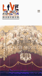 Mobile Screenshot of livethemusicfoundation.org